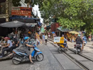 Train Street, Hanoi, 13.10.2023