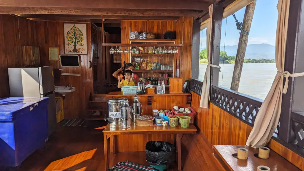 Bootstour - Von Houayxay nach Pakbeng, 17.12.2023, Laos