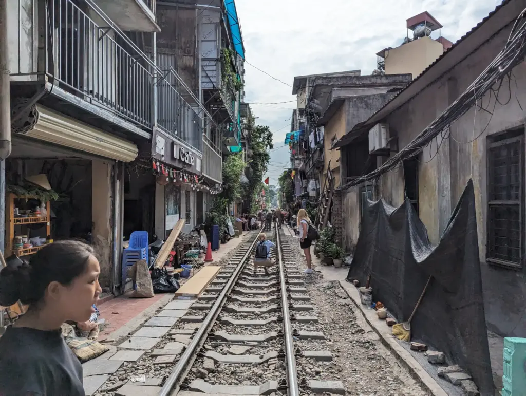 Train Street, Hanoi, 13.10.2023