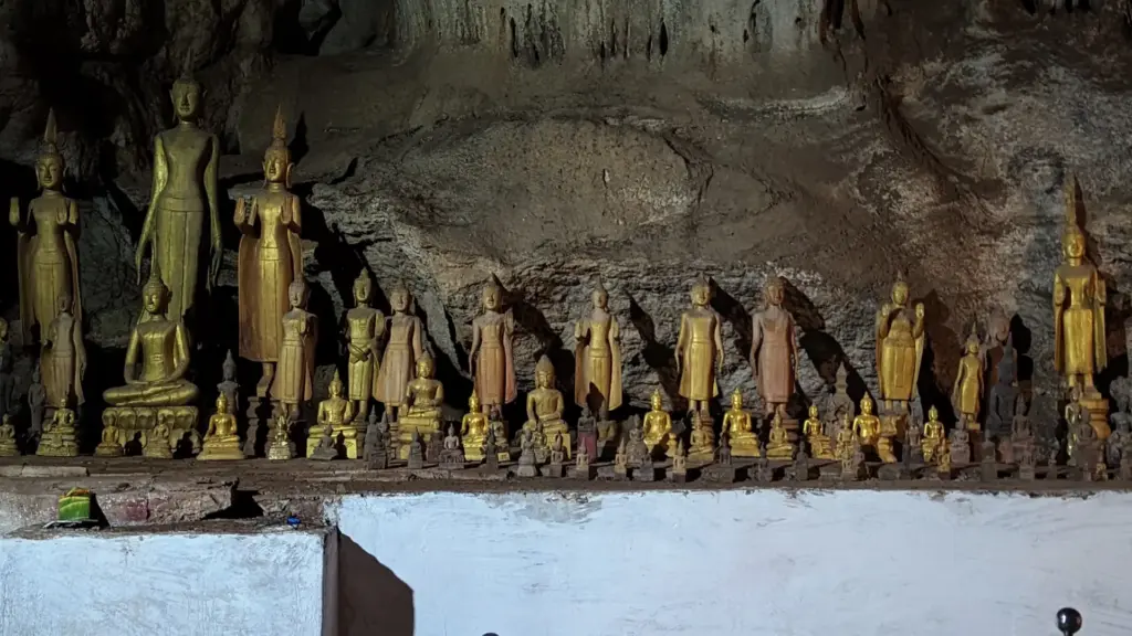 Pak Ouv Caves, Bootstour - Von Pakbeng nach Luang Prabang, 18.12.2023, Laos