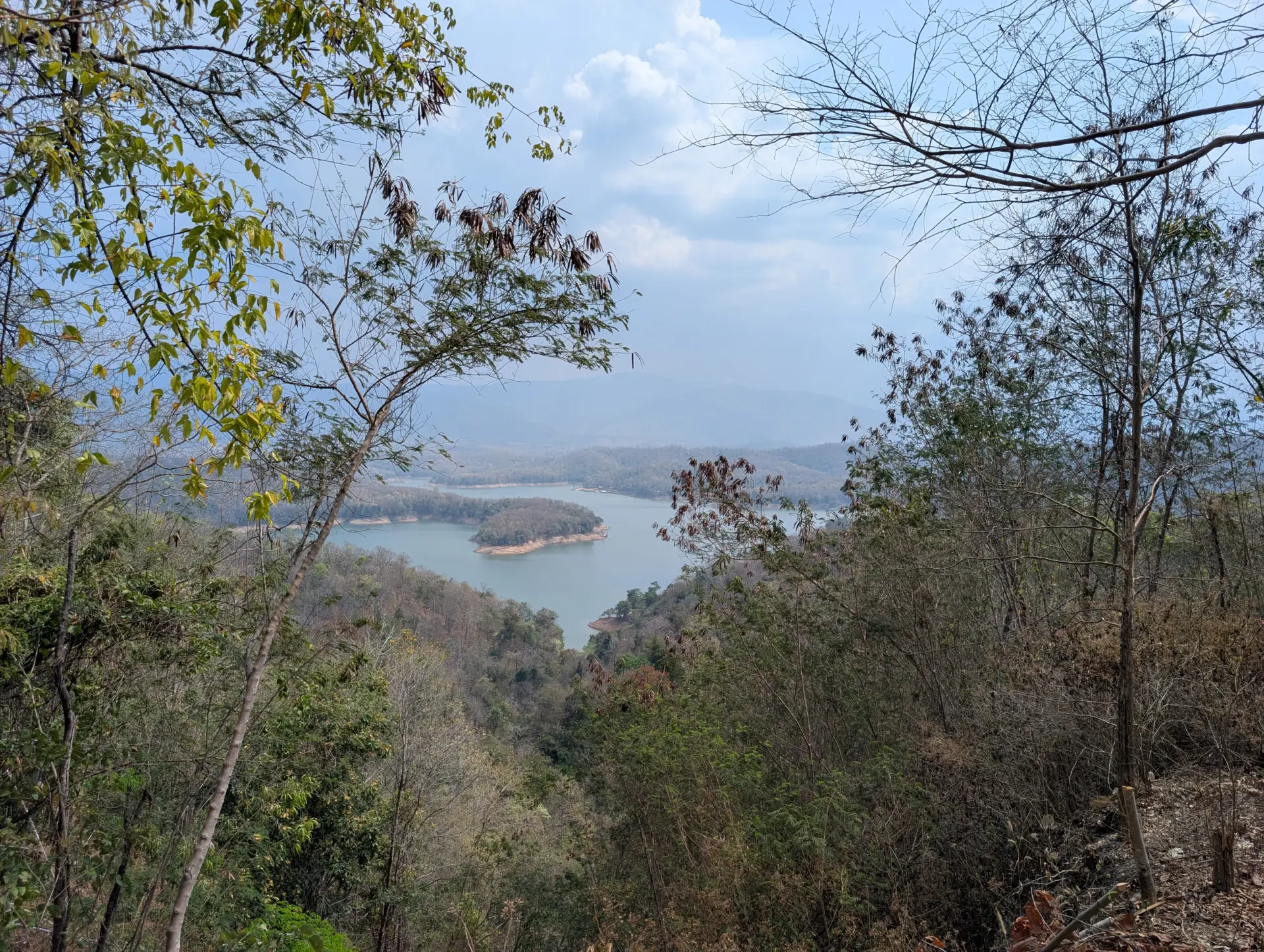 Sirikit Dam Reservoir, Amphoe Na Muen, Nan, 24.02.2026, Thailand