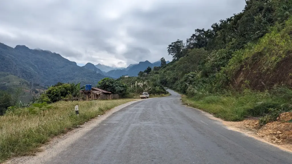 Von Ban Pongdong nach Kasi, 22.12.2023, Laos
