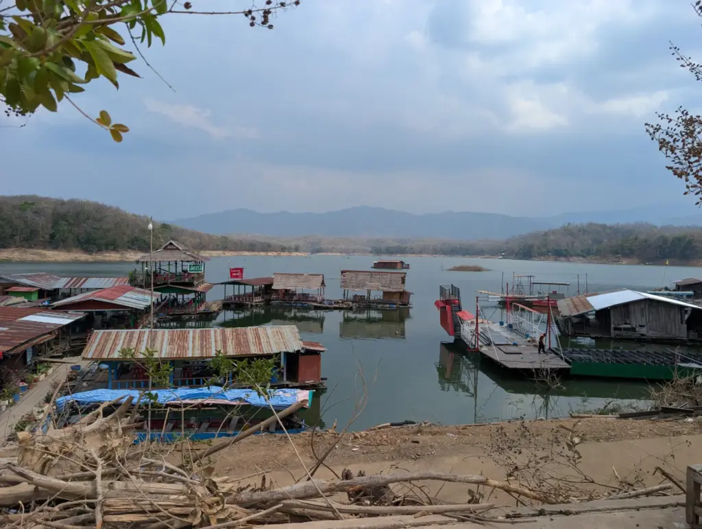 Sirikit Dam Reservoir, Paknai Village, 24.02.2026, Thailand