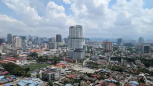 Aussicht vom Balkon, 03.05.2026, Kuala Lumpur, Malaysia