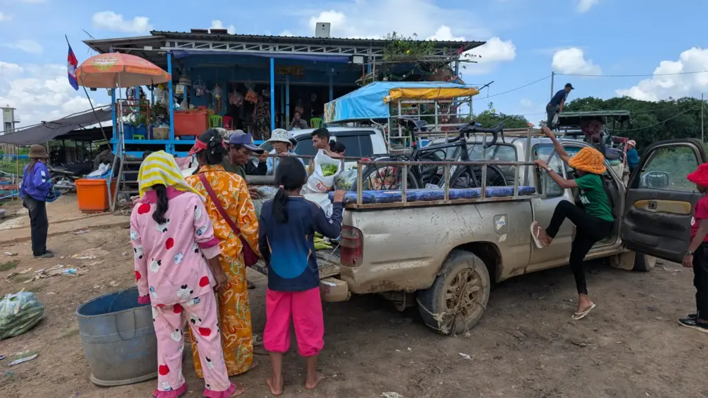 Pickup zum Pier - Phum Kakaoh, 18.04.2025, Kambodscha