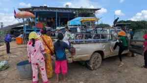 Pickup zum Pier - Phum Kakaoh, 18.04.2025, Kambodscha