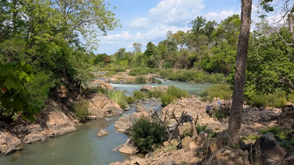 Khone Pa Soy Wasserfall, Don Det, 4000 Islands, 27.04.2025, Laos