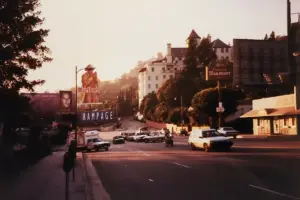 Sunset Boulevard, LA, 27.11.1990