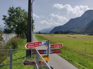 Port-Valais, Schweiz, 13.08.2021