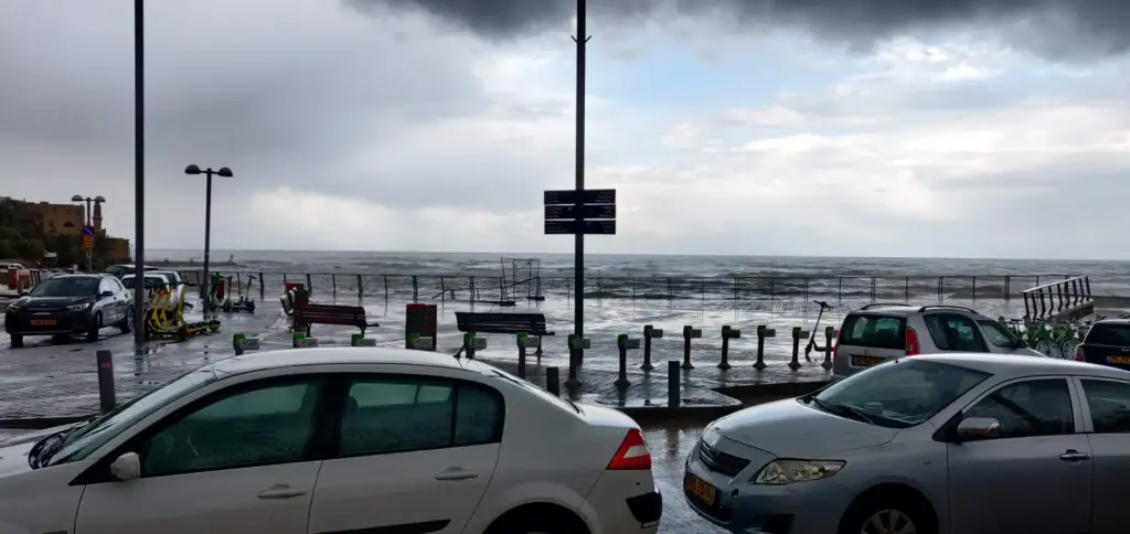 Uferpromenade, Tel Aviv, Israel, 21.01.2020