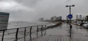 Uferpromenade, Tel Aviv, Israel, 21.01.2020