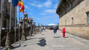 Santiago de Compostela, 08.08.2024, Spanien