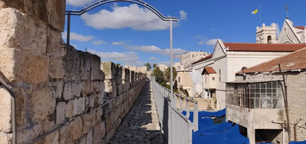 Stadtmauer, Jerusalem, 25.01.2020