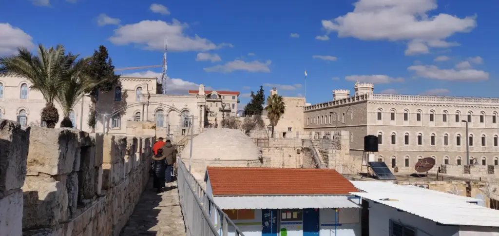 Stadtmauer, Jerusalem, 25.01.2020