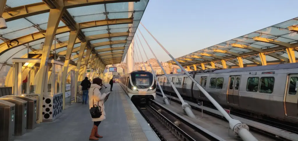Haliç-Brücke, Januar 2020