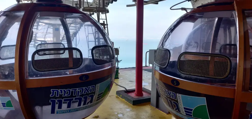 Seilbahn auf den Karmelberg, Haifa, 27.01.2020