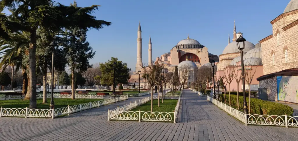 Hagia, Sophia, Fatih, April 2020