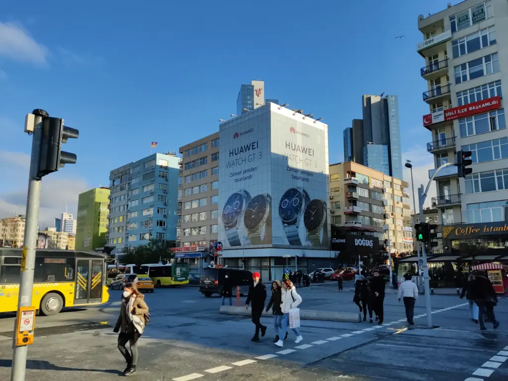 Şişli, Dezember 2021